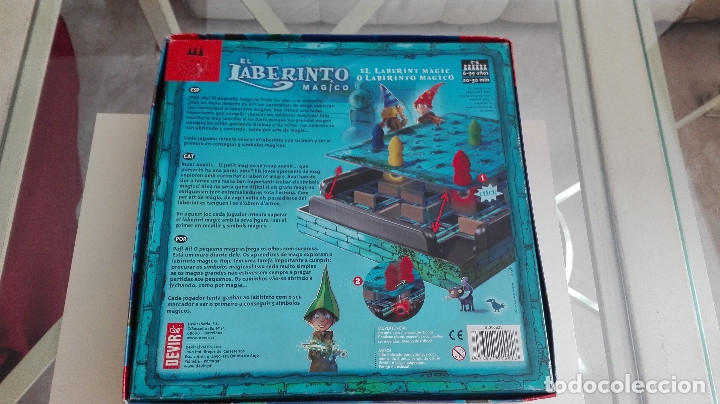Juegos de mesa: JUEGO DE MESA EL LABERINTO M&Aacute;GICO DEVIR USADO COMPLETO - Foto 4