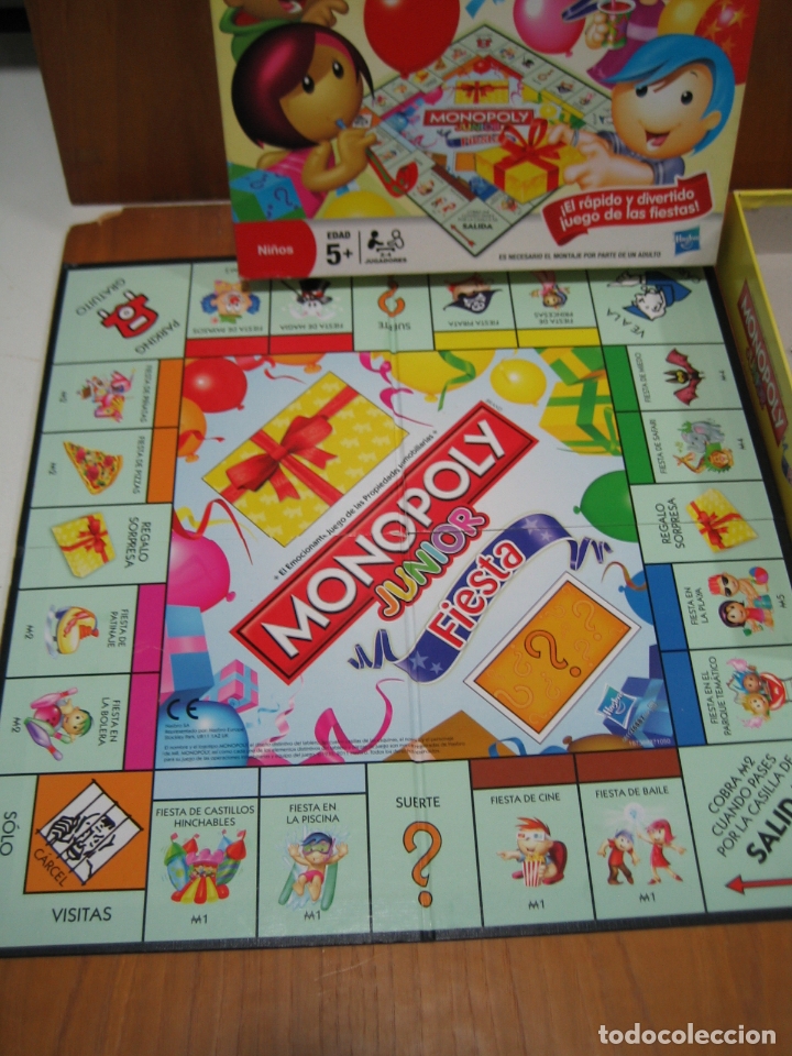 Juegos de mesa: Juego Monopoly Junior. No est&aacute; completo - Foto 3