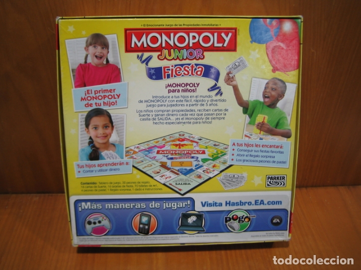 Juegos de mesa: Juego Monopoly Junior. No est&aacute; completo - Foto 9