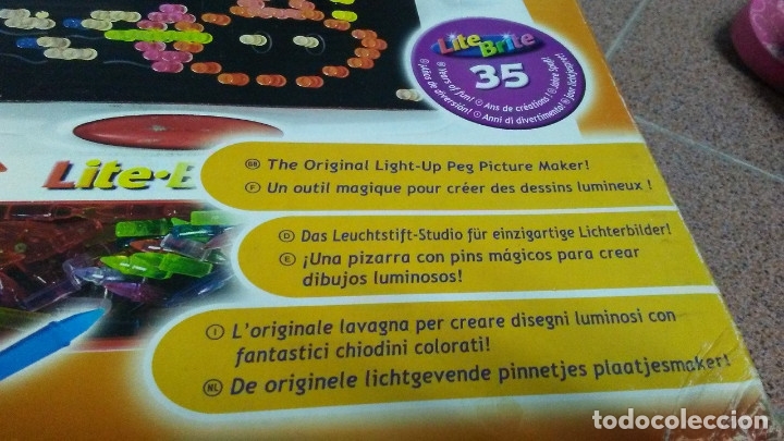 Juegos de mesa: JUEGO DE LUCES LITE BRITE - Foto 8