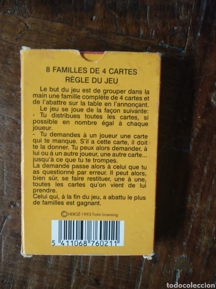 Juegos de mesa: Baraja cartas tintin - Foto 3