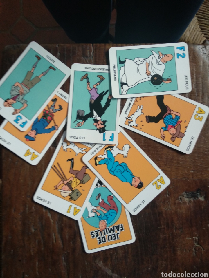 Juegos de mesa: Baraja cartas tintin - Foto 4