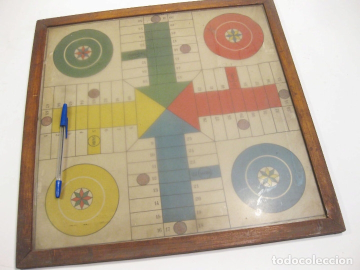 Juegos de mesa: Parch&iacute;s enmarcado. - Foto 1