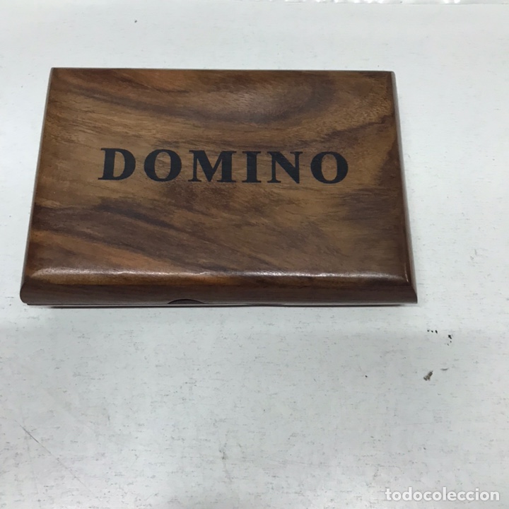 Juegos de mesa: Juego de domino de madera hecho a mano - Foto 2