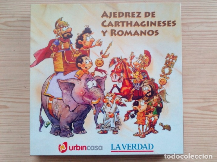 Juegos de mesa: Ajedrez De Carthagineses Y Romanos - Completo - Foto 1
