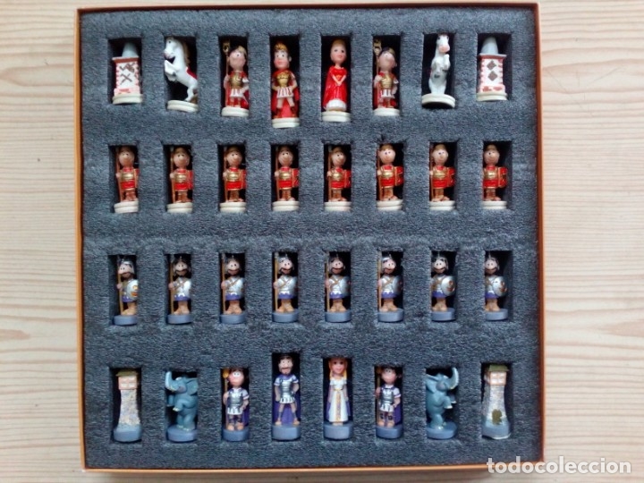 Juegos de mesa: Ajedrez De Carthagineses Y Romanos - Completo - Foto 2