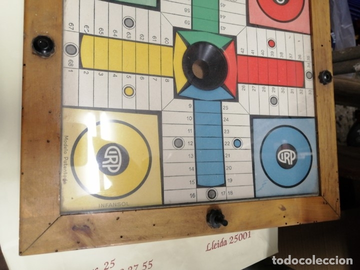 Juegos de mesa: ANTIGUO PARCHIS MARCA INFANSOL PARA REPARAR - Foto 6