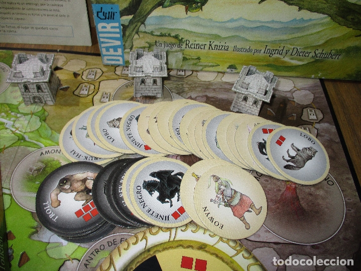 Juegos de mesa: Juego de mesa EL SE&Ntilde;OR DE LOS ANILLOS - DEVIR 2003 - Foto 5