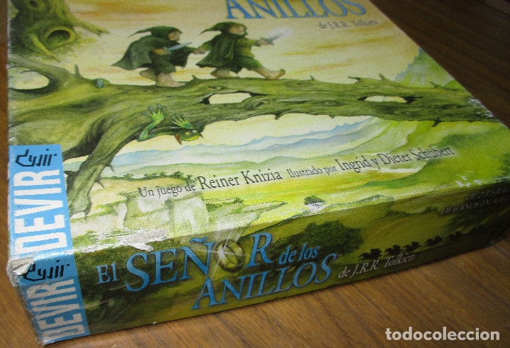 Juegos de mesa: Juego de mesa EL SE&Ntilde;OR DE LOS ANILLOS - DEVIR 2003 - Foto 7