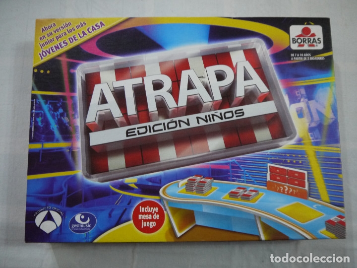 Juegos de mesa: ATRAPA EDICI&Oacute;N NI&Ntilde;OS - BORR&Aacute;S - Foto 1