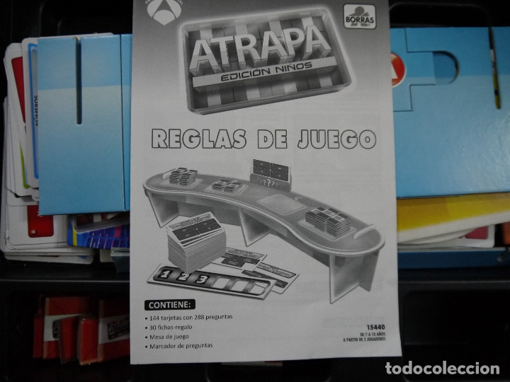 Juegos de mesa: ATRAPA EDICI&Oacute;N NI&Ntilde;OS - BORR&Aacute;S - Foto 3