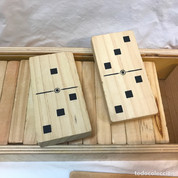 Juegos de mesa: Domino grande de madera - Foto 2