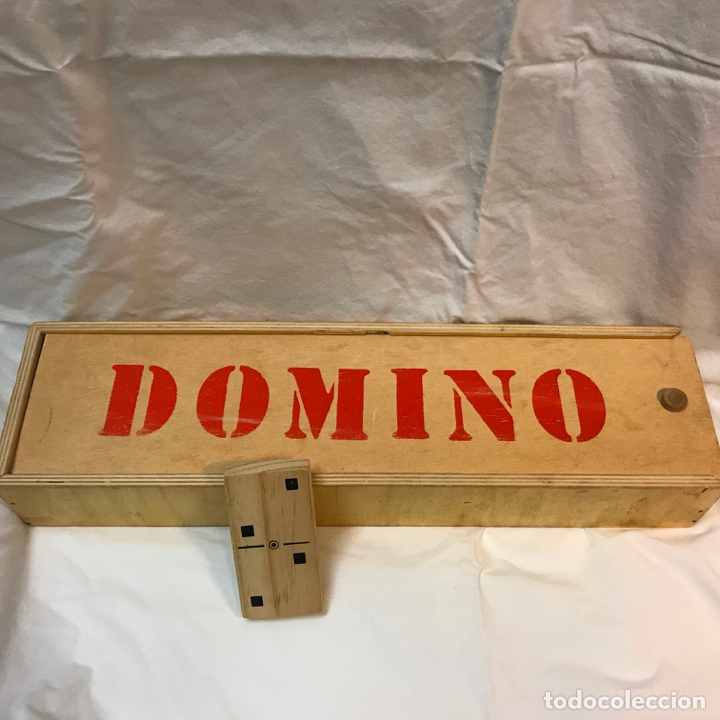 Juegos de mesa: Domino grande de madera - Foto 1