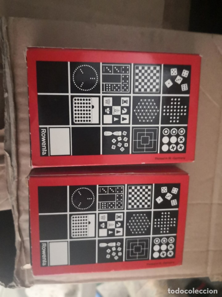 Brettspiele: 2 juegos Rowenta mini viaje ajedrez juego Klein. juegos Games