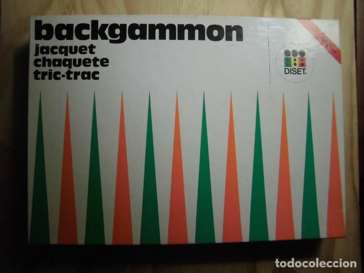 Juegos de mesa: BACKGAMON DISET A&Ntilde;OS 80 - Foto 1