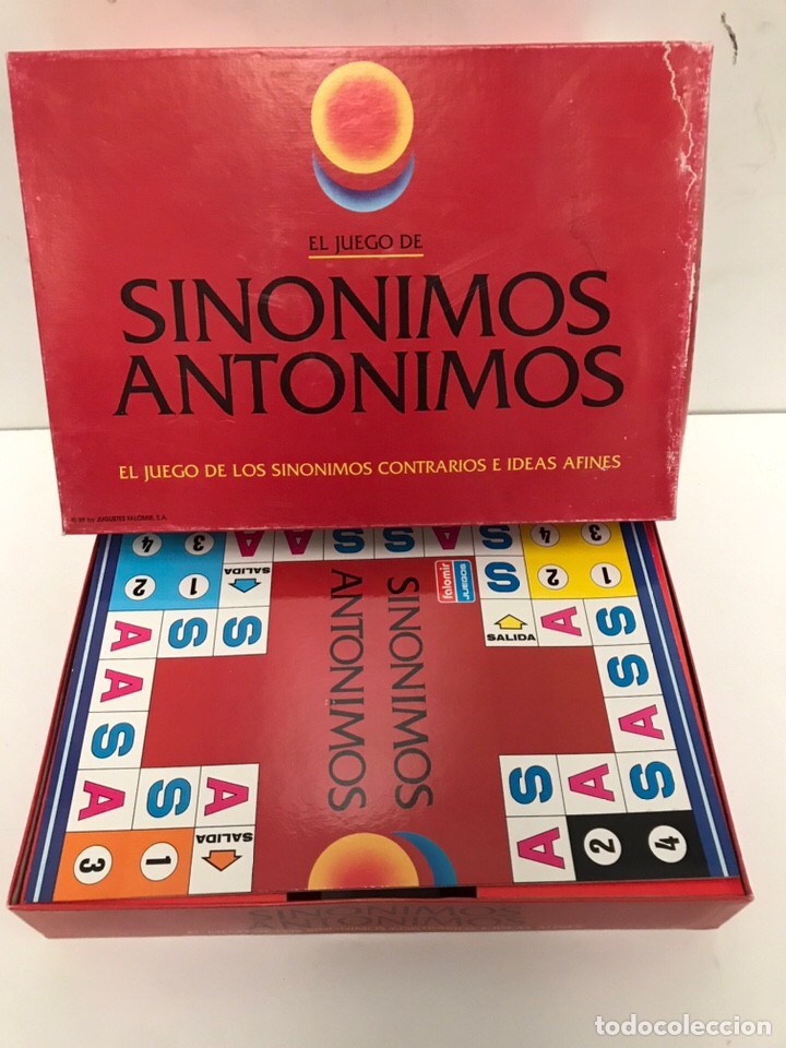 Juegos de mesa: Sin&oacute;nimos ant&oacute;nimos (juego de mesa) - Foto 2