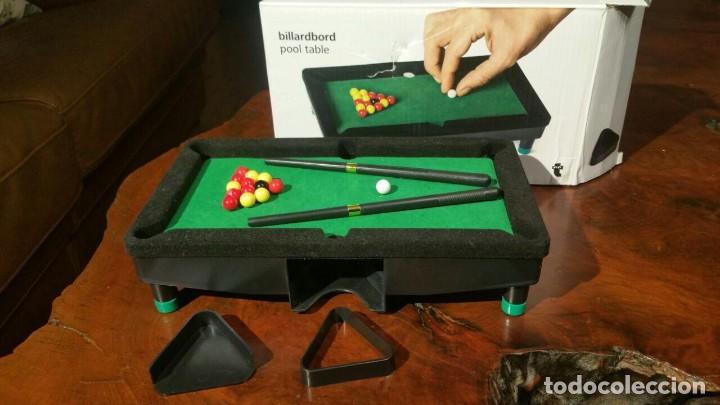 mini billar mini pool, totalmente nuevo en caja - Acquista Giochi da tavolo  antichi su todocoleccion