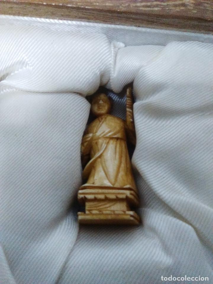 Juegos de mesa: ANTIGUO Y CURIOSO AJEDREZ DE MARFIL - Foto 9