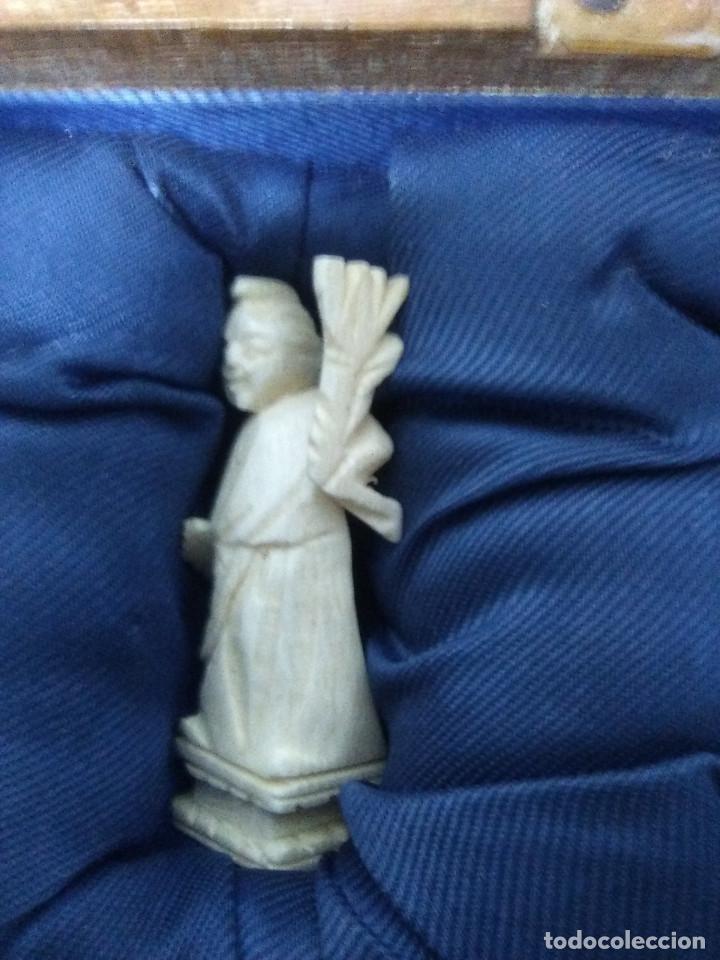 Juegos de mesa: ANTIGUO Y CURIOSO AJEDREZ DE MARFIL - Foto 15