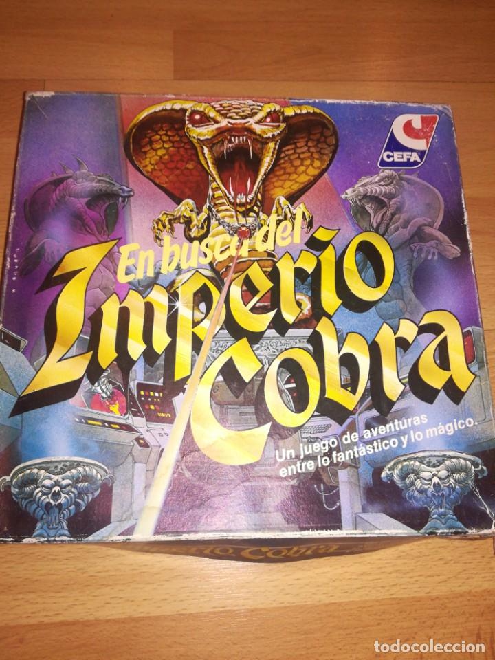 Juego de mesa en busca del imperio cobra, de ce - Vendido en Venta