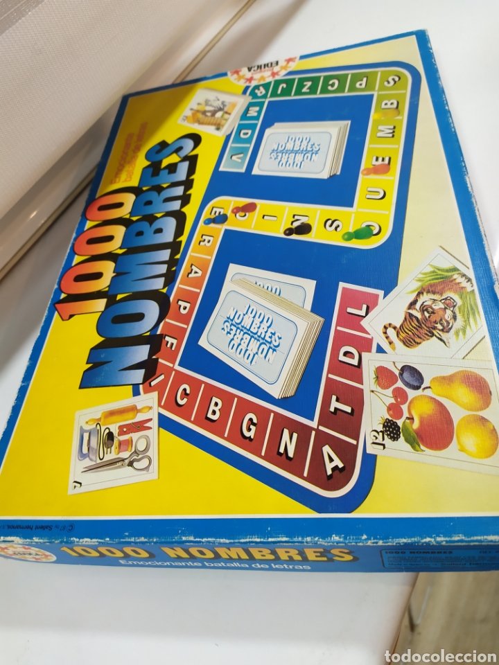 1000 nombres, juego educa.años 80 - Comprar Juegos de mesa ...