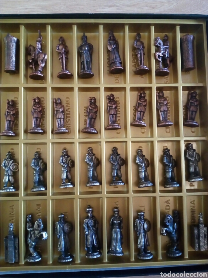 Juegos de mesa: AJEDREZ MOROS Y CRISTIANOS - Foto 2