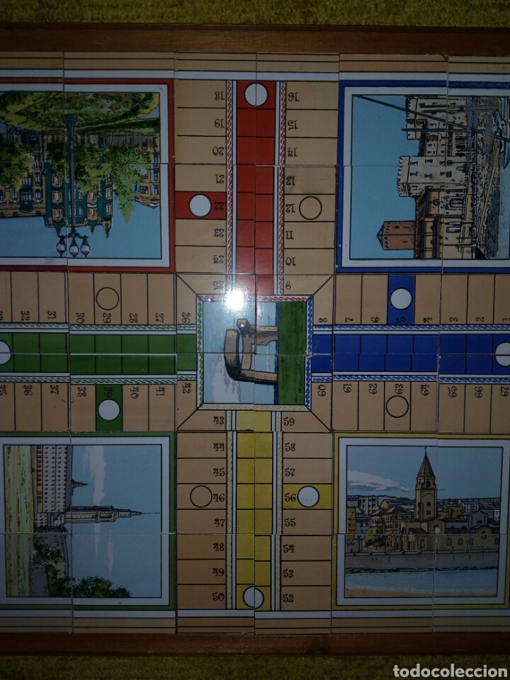 Juegos de mesa: JUEGO PARCHIS CERAMICA - Foto 1