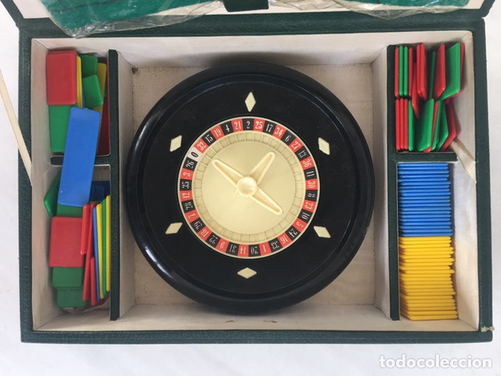 Juegos de mesa: Estuche piel juego ruleta - Foto 2
