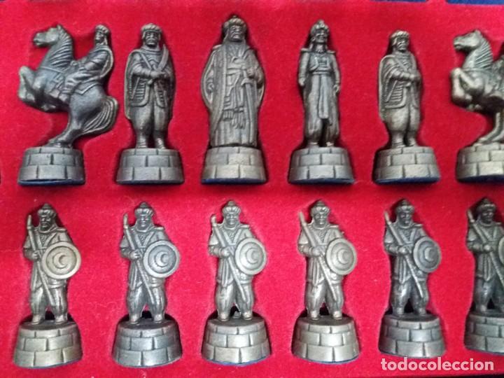 Juegos de mesa: FIGURAS AJEDREZ EN METAL - Foto 2
