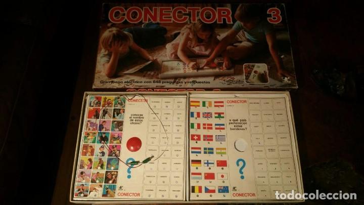 Juegos de mesa: CONECTOR 3 JUEGO DE MESA BORRAS FUNCIONANDO - Foto 2