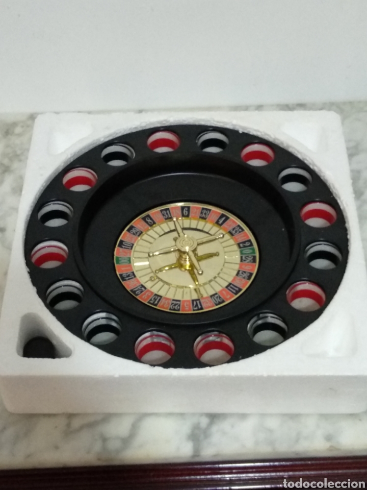 Juegos de mesa: BONITA RULETA CON VASOS DE CHUPITO - Foto 4