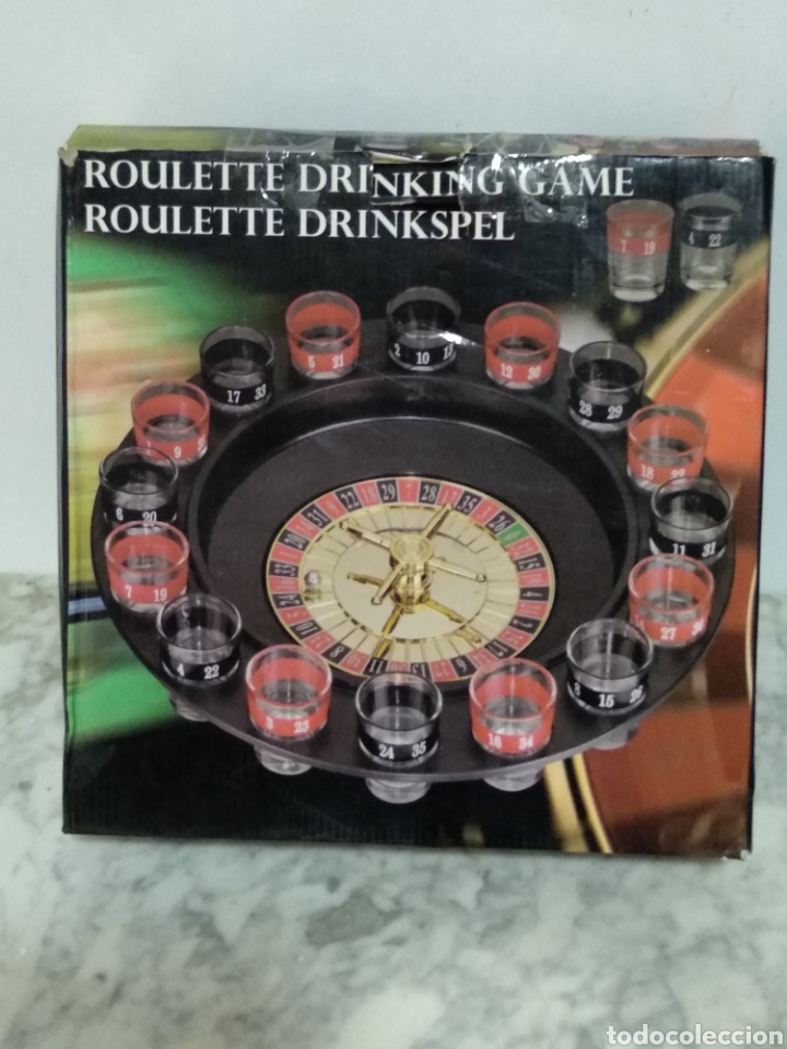 Juegos de mesa: BONITA RULETA CON VASOS DE CHUPITO - Foto 5