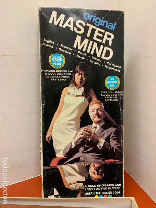 Juegos de mesa: ORIGINAL MASTER MIND. La caja mide aprox 32x14cms - Foto 2