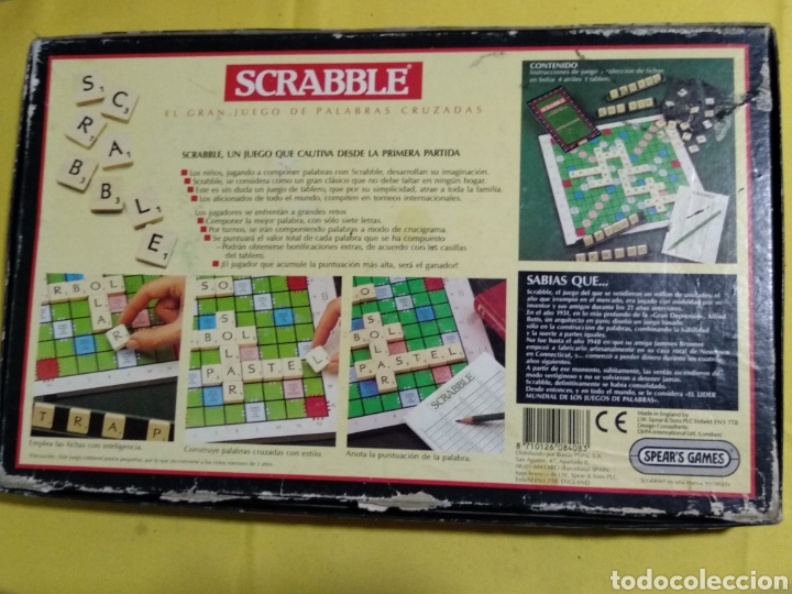 Juegos de mesa: SCRABBLE ORIGINAL JUEGO DE PALABRAS - Foto 2