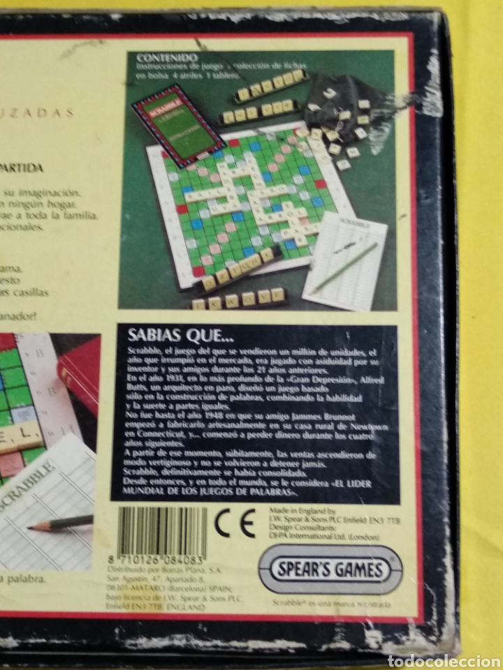 Juegos de mesa: SCRABBLE ORIGINAL JUEGO DE PALABRAS - Foto 3