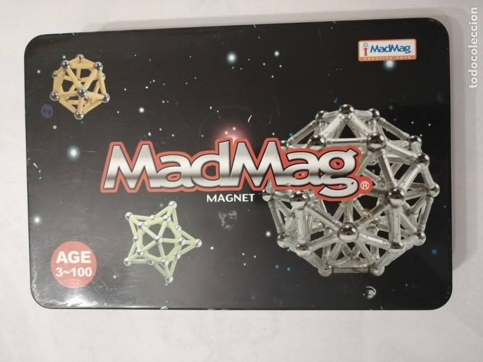 Juegos de mesa: MADMAG  MAGNET. CONSTRUCCI&Oacute;N CON IMANES. - Foto 1