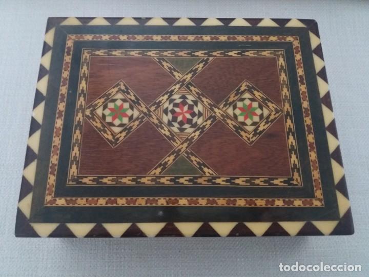 Juegos de mesa: CAJA MARQUETER&Iacute;A AJEDREZ MADERA - Foto 3