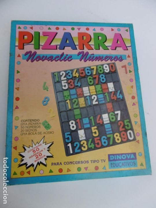 Juegos de mesa: PIZARRA - NOVACLC NUMEROS - DINOVA - Foto 1