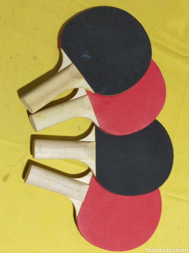 Juegos de mesa: LOTE DE RAQUETAS PIMPONG - Foto 1