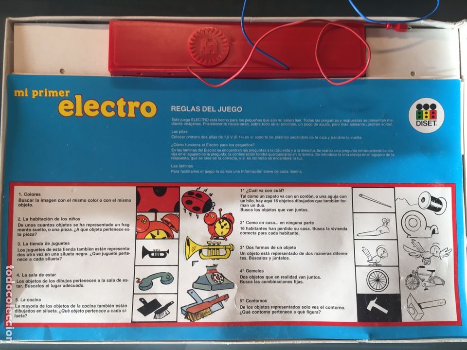 Juegos de mesa: JUEGO MI PRIMER ELECTRO - DISET - Foto 5