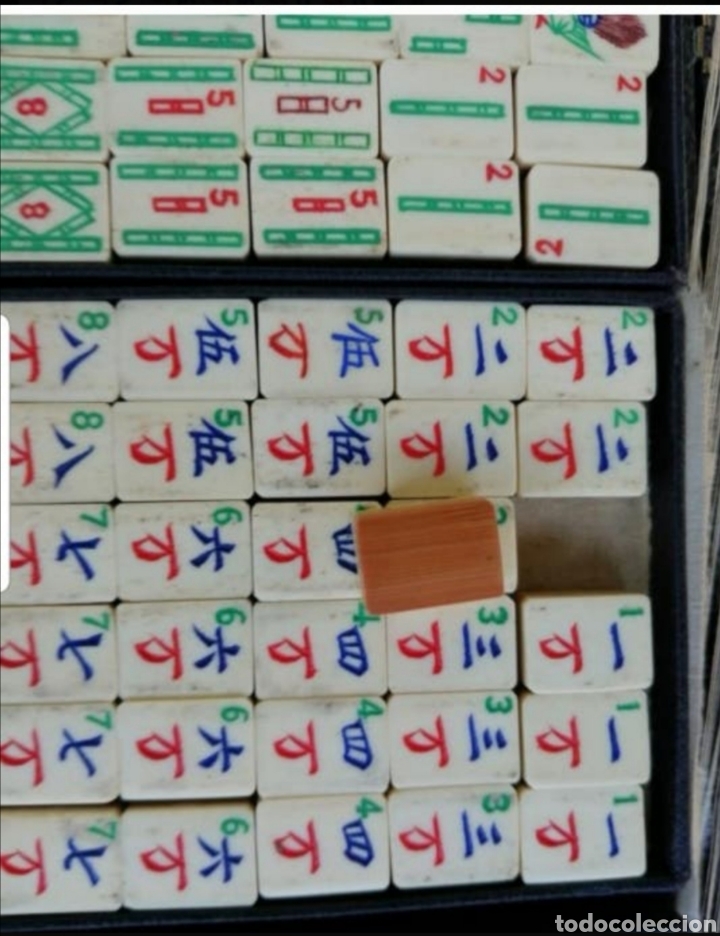 juego chino mahjong de hueso - Comprar Juegos de mesa ...