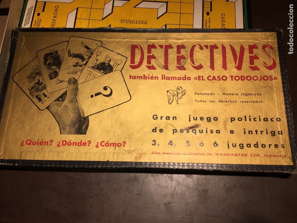 Juegos de mesa: Detectives juego &ldquo;el caso todo ojos &ldquo; - Foto 2