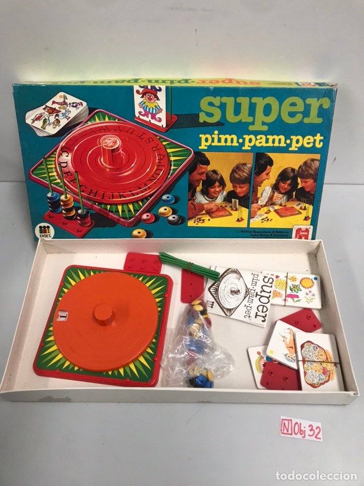 rommel Dekking Onderscheppen juego super pim.pam.pet de diset s.a. - Buy Antique board games on  todocoleccion