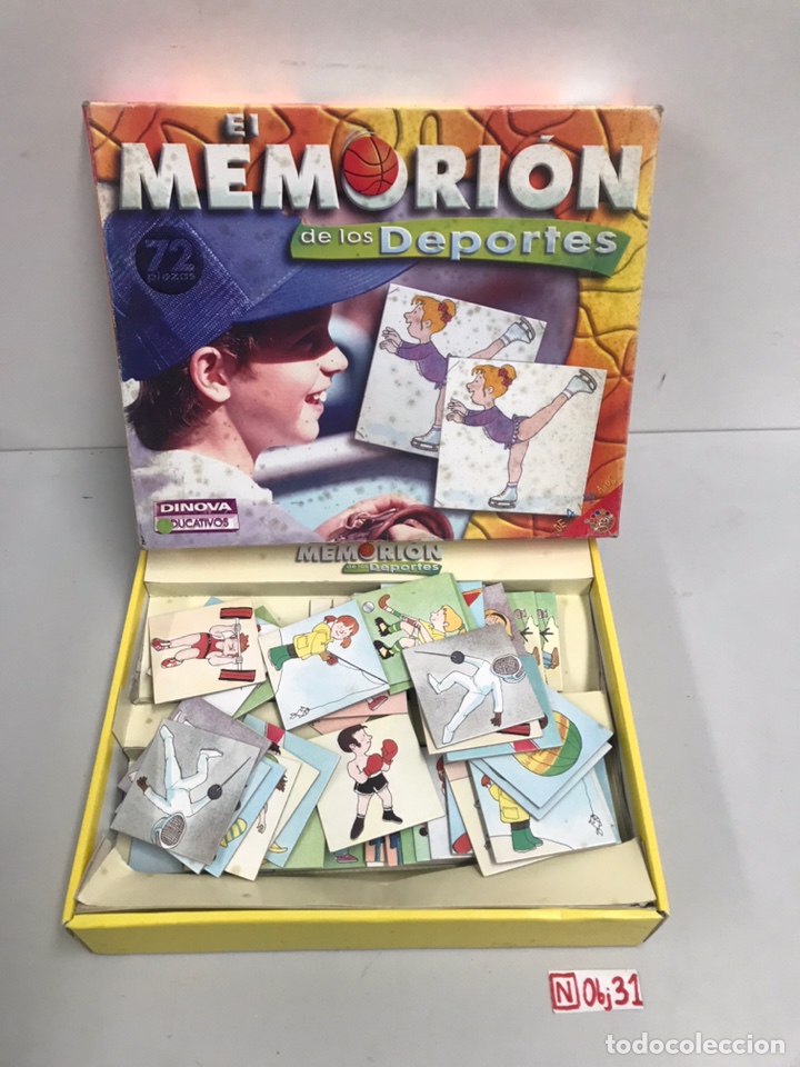 Juegos de mesa: EL MEMORION DE LOS DEPORTES - Foto 1