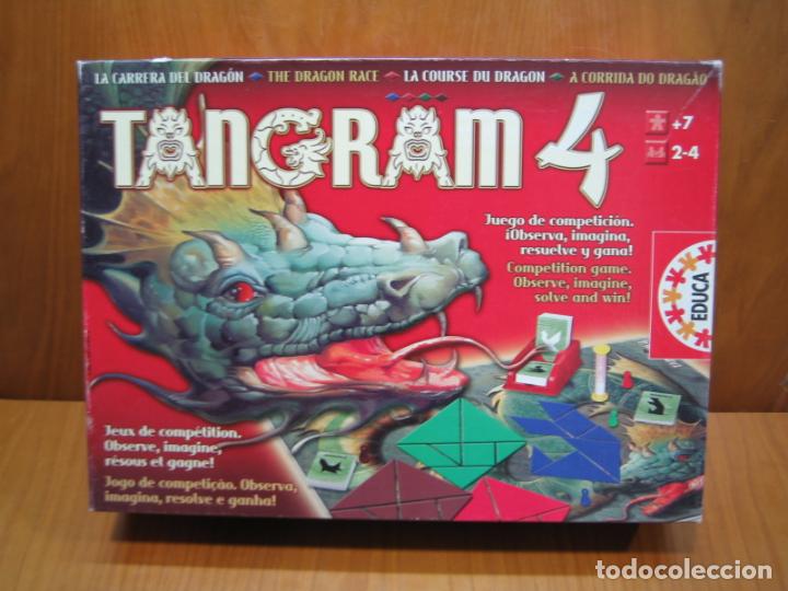 Juegos de mesa: Antiguo juego de mesa. Tagram4 de Educa Borras - Foto 1