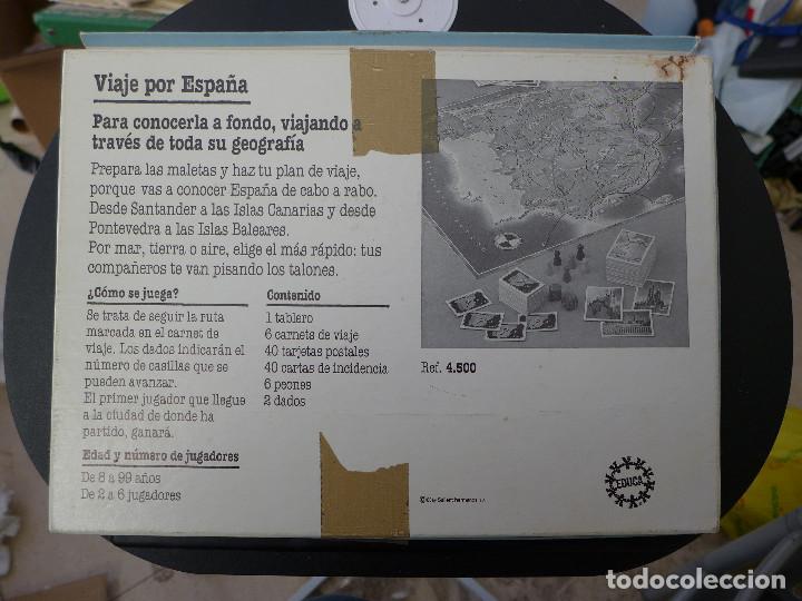 Juegos de mesa: VIAJE POR ESPA&Ntilde;A DE EDUCA - Foto 2