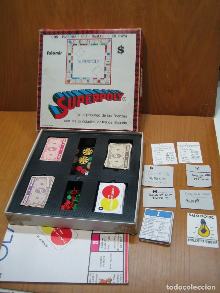 Juegos de mesa: Antiguo juego de mesa. Superpoly de Folomir - Foto 2