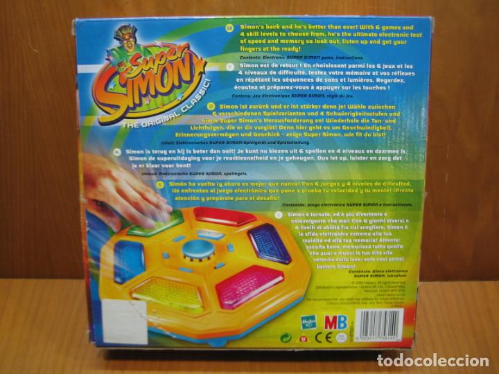 Juegos de mesa: Antiguo juego de mesa. Simon de MB. Funciona - Foto 7