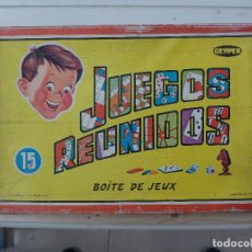 Juegos de mesa: JUEGOS REUNIDOS GEYPER 15 JUEGOS. Lote 197109671
