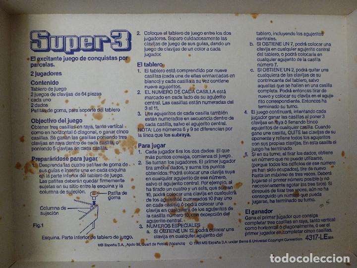 Juegos de mesa: SUPER 3 DE MB - Foto 10